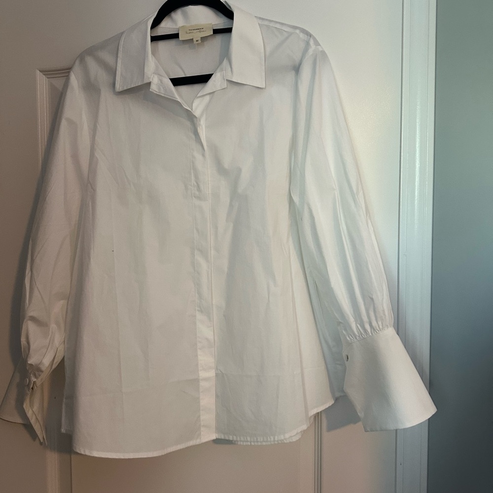 Tuckernuck Ivory Button-Up Shirt